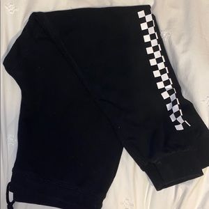vans stweatpants